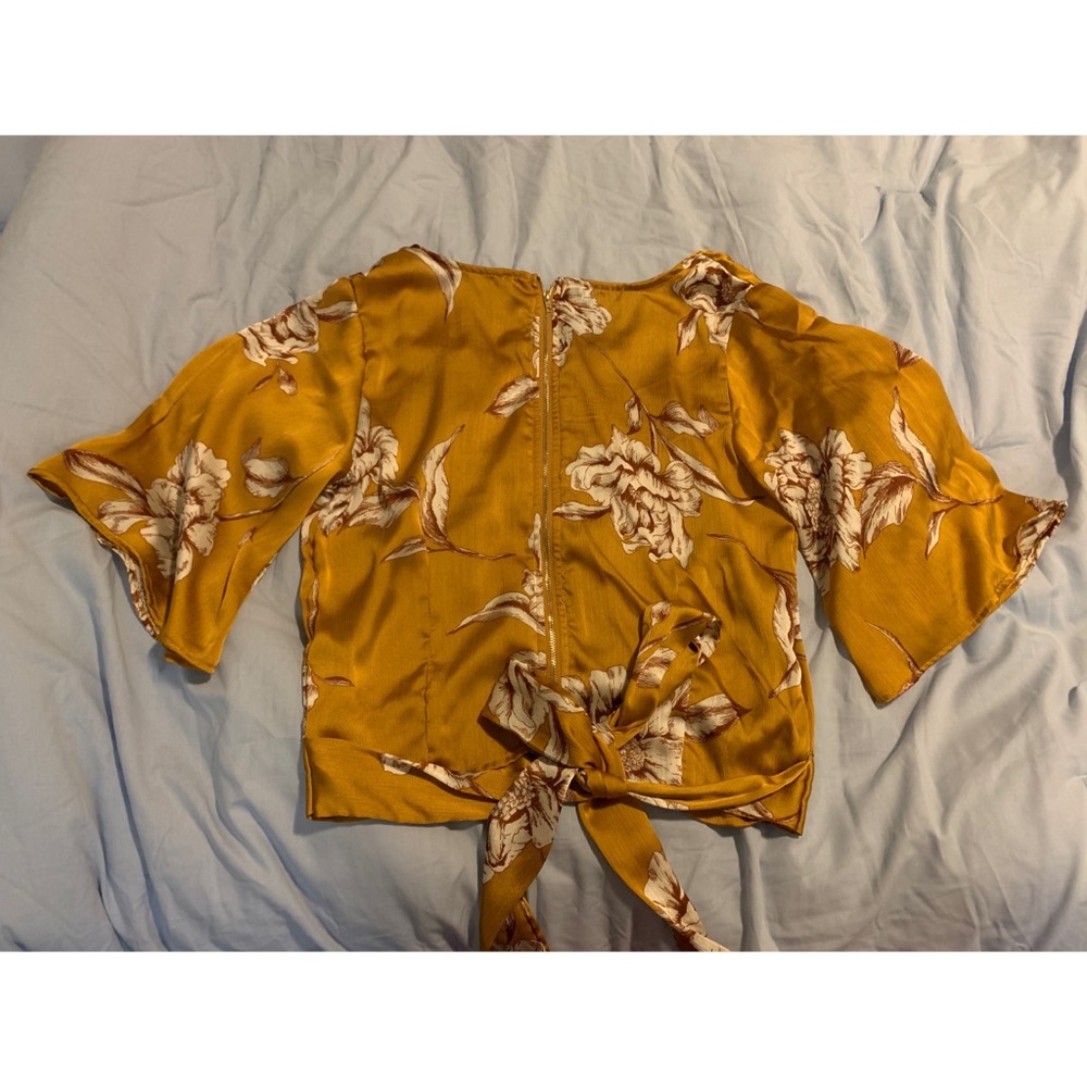 Gold Blouse